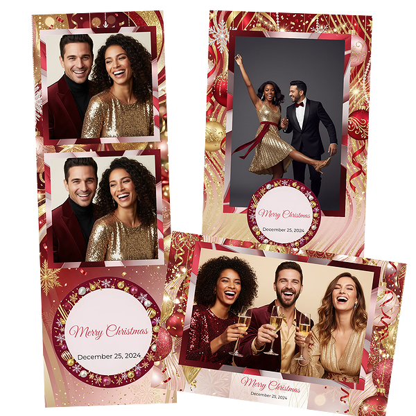 Glitzy Christmas Ornaments